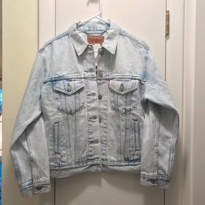 Levi’s Ex Boyfriend Trucker Jacket in People Power
